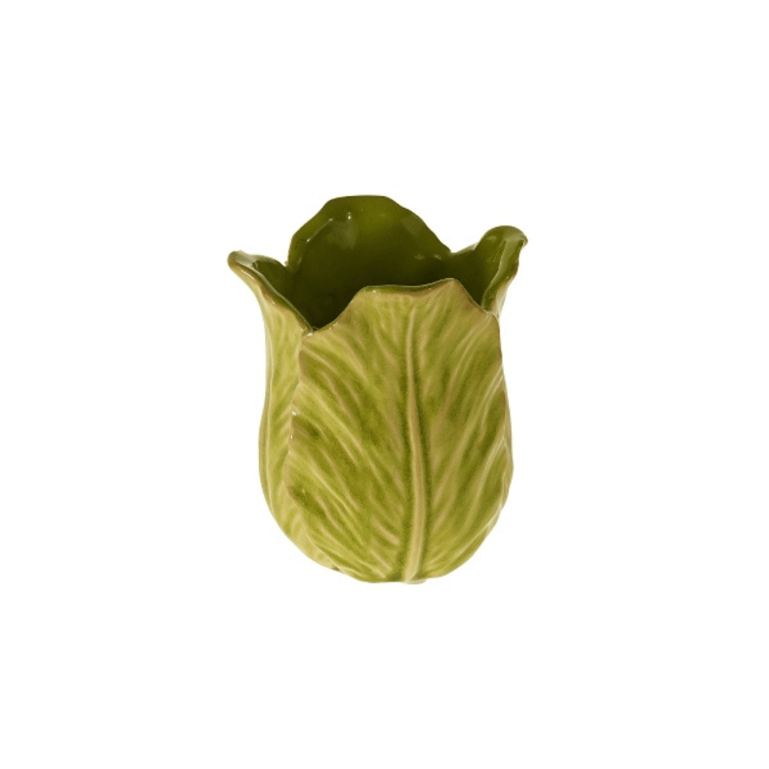 Se Vase Tulip | Grøn Stenstøj | 10,5x10,5x12cm hos Veras Verden