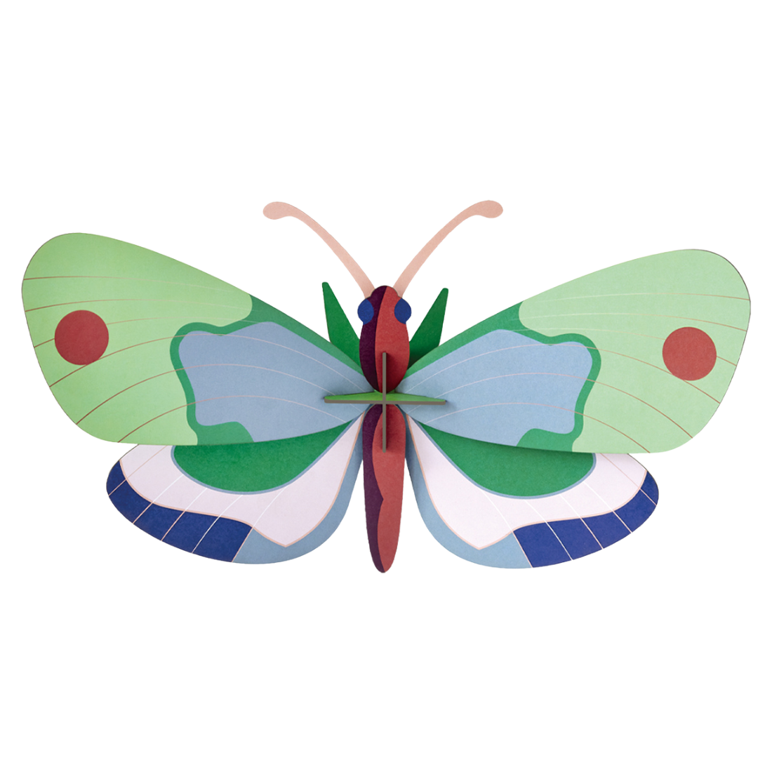 Billede af Studio ROOF vægdekoration Mint Forest Butterfly
