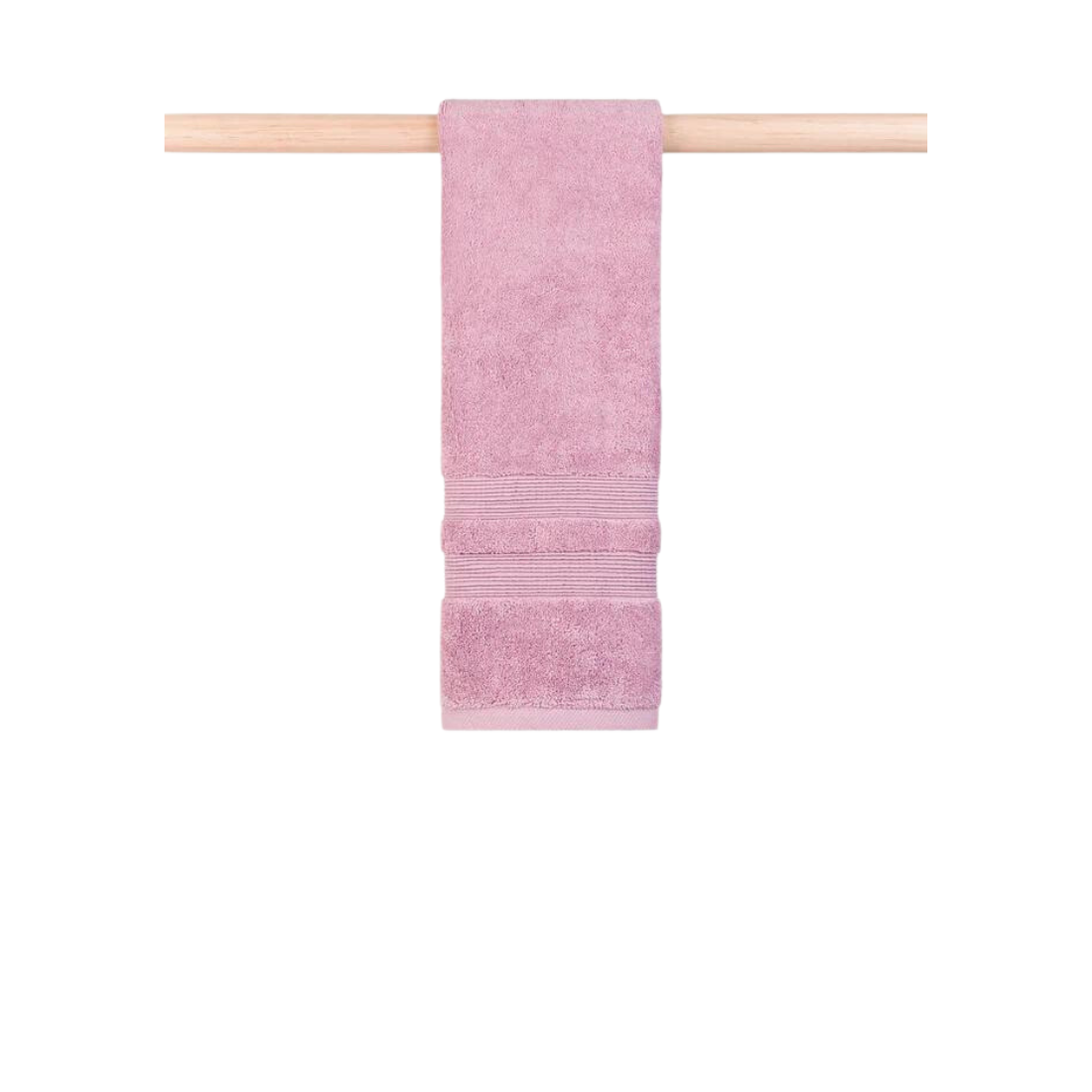 Se Torres Novas Håndklæde "Elegance" gammel-rosa, 50 x 100 cm hos Veras Verden