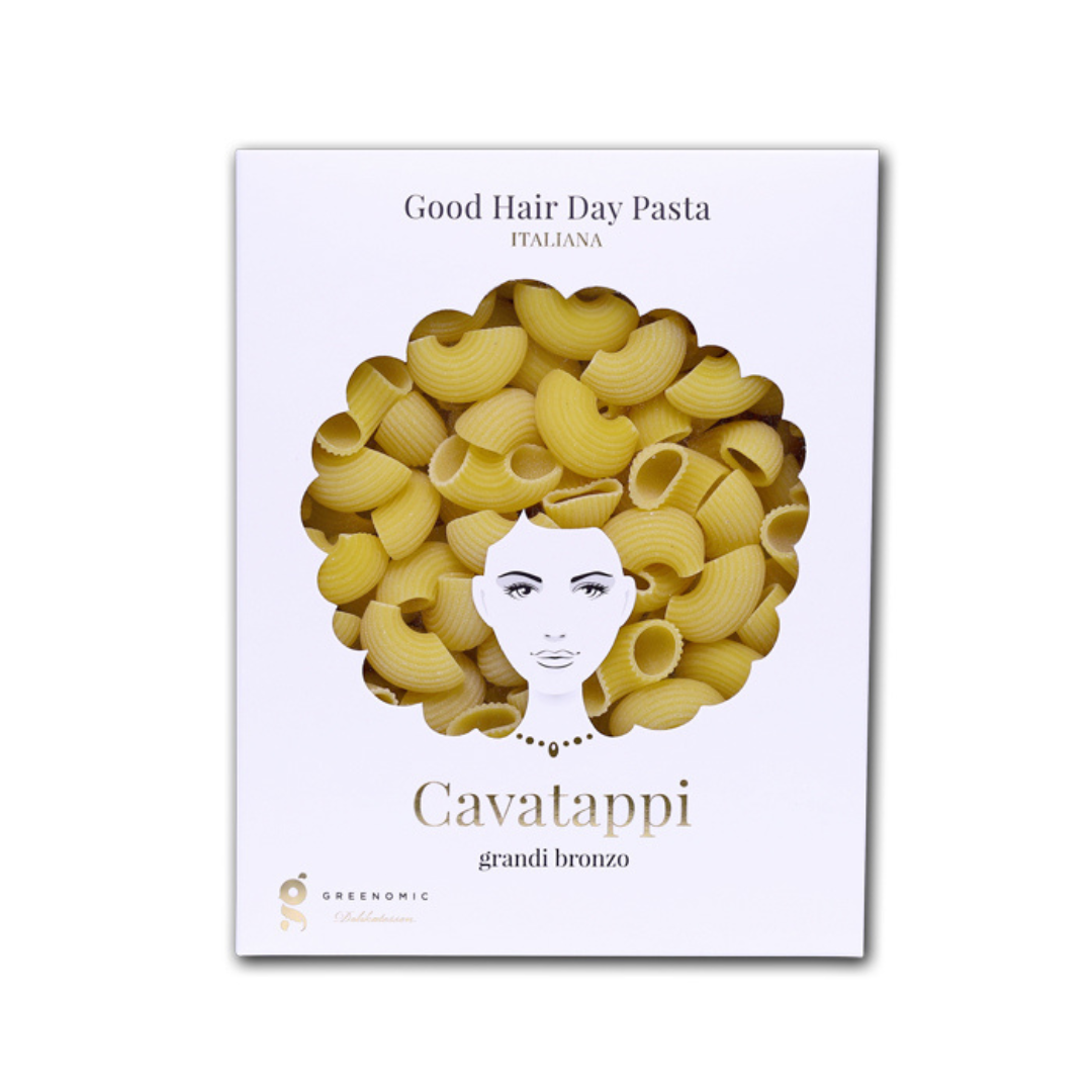 Billede af Good Hair Day Pasta | Cavatappi grandi bronzo 450g
