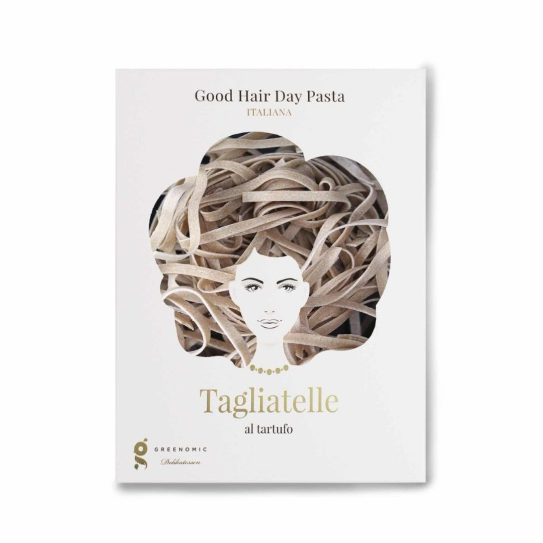 Se Good Hair Day Pasta | Tagliatelle med trøffel 250g hos Veras Verden