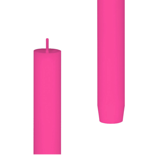 Engels Original Stearinlys "Pink" 2,2 x 24 cm