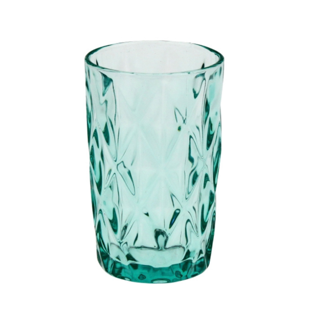 Basic Longdrink glas Tyrkis |  8x13 cm | 300 ml