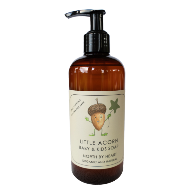 North by Heart, Little Acorn, Baby &amp; Kids Soap, 300 ml