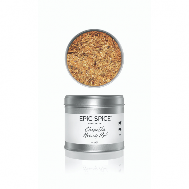 Epic Spice, Chipotle Honey Rub, krydderi, 150g.