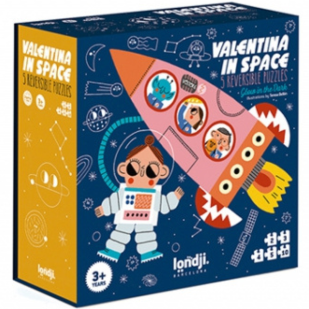 Londji Puslespil Valentina in space 
