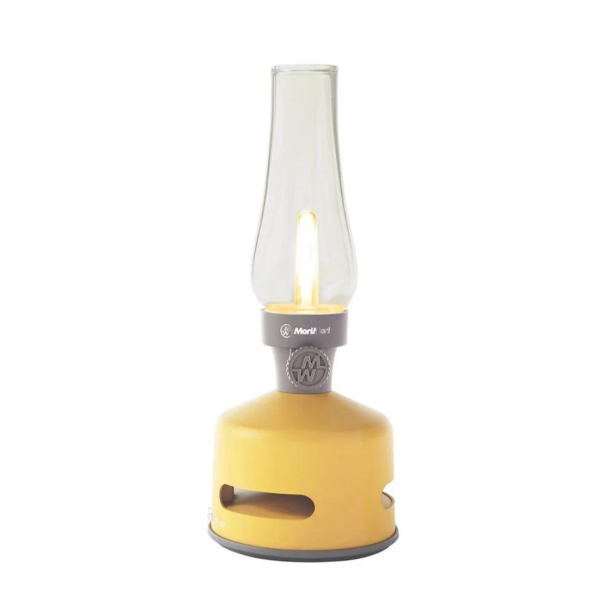 MoriMori Lanterne med hjtaler - gul