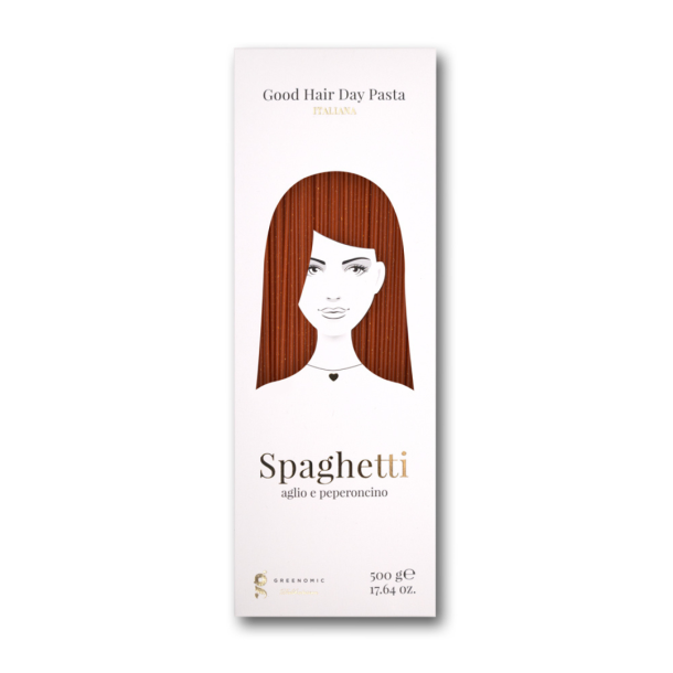 Good Hair Day Pasta | Spaghetti m. hvidlg og chili 500 g 